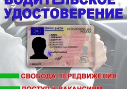 Польское водительское удостоверение